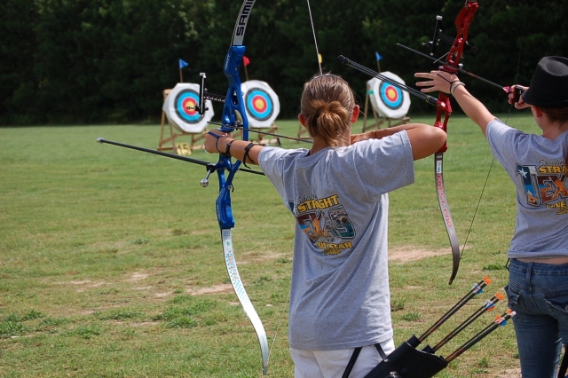 Practicas de arquería